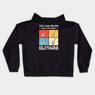 Guitars fans Kids Hoodie